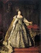 unknow artist Portrait of Empress Anna Ioannovna Spain oil painting artist